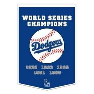  Los Angeles Dodgers MLB 24 X 36 Wool Dynasty Banner 