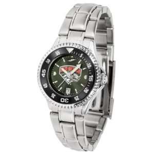 New Mexico Lobos Competitor AnoChrome Ladies Watch with Steel Band and 