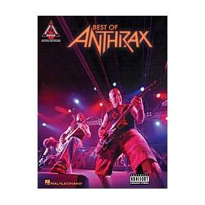  Hal Leonard Best Of Anthrax Guitar Tab Songbook Musical 