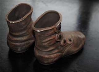 Vintage Baby Booties ; Antique replica Baby Room Theme   Adorable Gift 