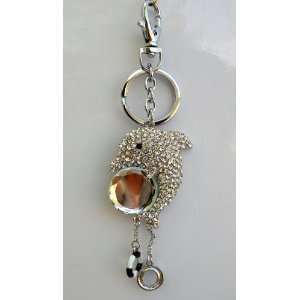 Elegant Lovely Dolphin key Holder/Key Ring/Key Chain/Handbag Charm The 