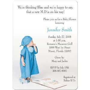    Wee MD Magnet Large Baby Shower Invitations 