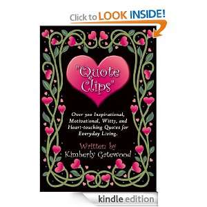 Quote Clips Kimberly Gatewood  Kindle Store