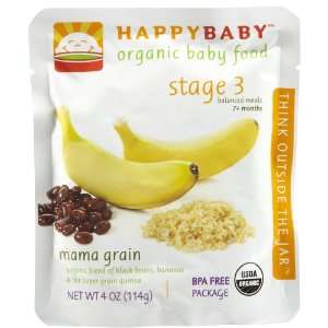Happy Baby Stage 3 Mama Grain   6 pk Grocery & Gourmet Food