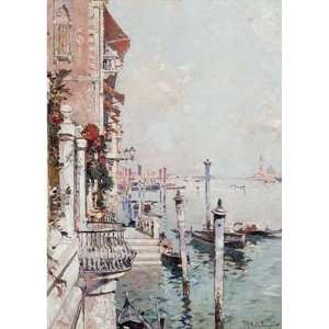  The Grand Canal, Venice by Franz richard Unterberger . Art 