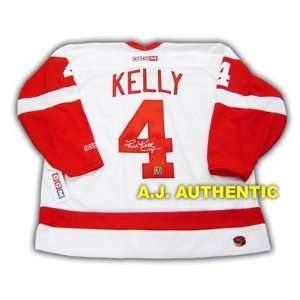  Red Kelly Detroit Red Wings Autographed/Hand Signed Hockey 