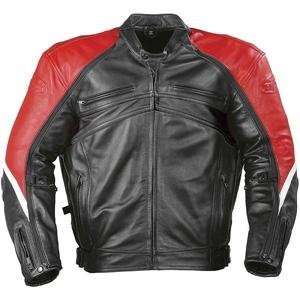  Joe Rocket Super Ego Leather Jacket   2X Large/Red 