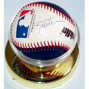  Reggie Jackson Autographed Signed NY logo Baseball & Video 