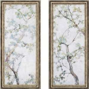  Garden by Gerrard Traditional Art (Set of 2)   19 x 42 