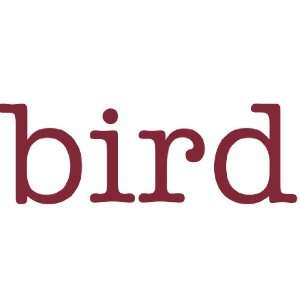  bird Giant Word Wall Sticker