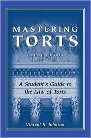   Torts, (1594607001), Vincent R. Johnson, Textbooks   