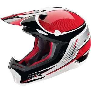  Z1R Nemesis S10 Adult Off Road Motorcycle Helmet   Red / X 