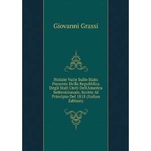   Al Principio Del 1818 (Italian Edition) Giovanni Grassi Books