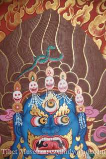 Six armed Mahakala is a Dharmapala of Buddhism and the incarnation of 