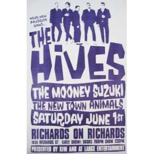  Hives Mooney Suzuki Vancouver Canada Concert Poster x2 