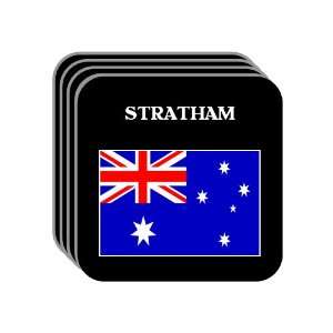  Australia   STRATHAM Set of 4 Mini Mousepad Coasters 