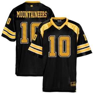 Appalachian State Mountaineers #10 Black Game Day Football Jersey 