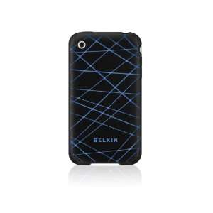   for iPhone 3G/3GS (Black/Bright Blue) Cell Phones & Accessories