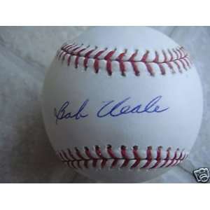 Bob Veale Autographed Baseball   Official Ml  Sports 