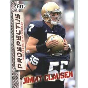  2010 Sage HIT Prospectus #P4 Jimmy Clausen   Carolina 