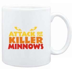  Mug White  Attack of the killer Minnows  Animals Sports 