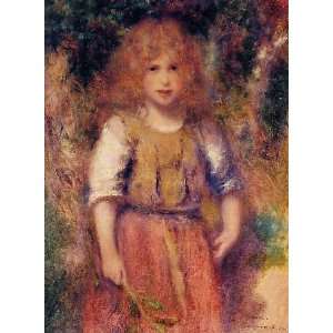   size 24x36 Inch, painting name Gypsy Girl 1, by Renoir PierreAuguste
