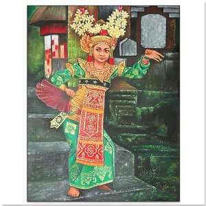  The Dancer~Bali~Modern~Paintings~Art