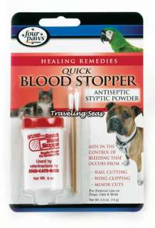 Four Paws Quick Blood Stopper Antiseptic .5oz Dog Nail  
