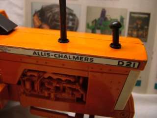 Ertl 116 Scale ALLIS CHALMERS D21 Orange Tractor 1987  