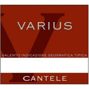  2004 Cantele Salento Varius IGT 750ml Grocery & Gourmet 