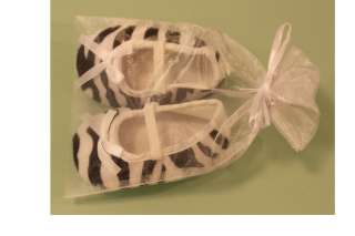 BABY ZEBRA & CHEETAH Patterns crib shoes u pick size  