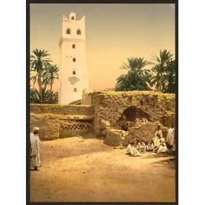    Mosque in the old town, Biskra, Algeria,c1899
