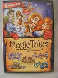 Magic Tales 5 Movies DVD Sleeping Beauty Cinderella ++ 683904507570 