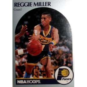 1990 91 Hoops #135 Reggie Miller 