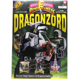  Power Rangers Deluxe Dragonzord & Green Ranger Toys 