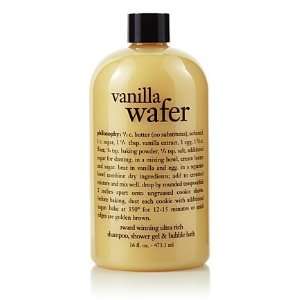 vanilla wafer  shampoo, shower gel & bubble bath  philosophy