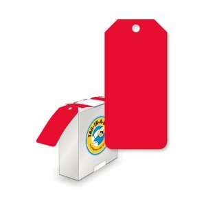  Red Tag Fluorescent Tag in a Box, 3.125 x 6.25