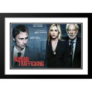 Human Trafficking 20x26 Framed and Double Matted TV Poster   Style B 