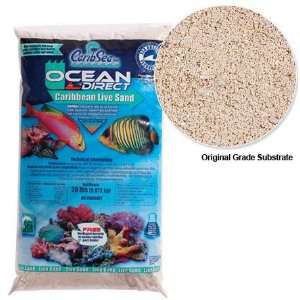  Caribbean Live Sand Original Grade Substrate 20 lbs Pet 