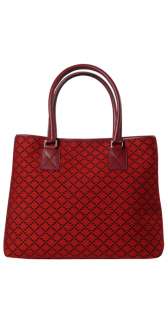 GUCCI Signature Embroidered Lrge Handbag Purse Tote NEW  