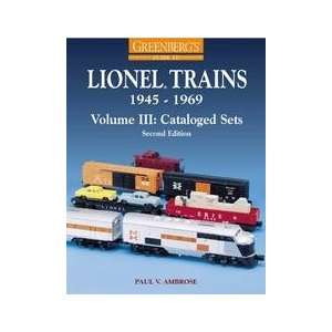  Greenbergs Guide To Lionel Trains   1945 1969   Volume 