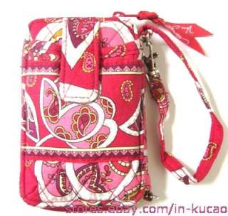 Vera Bradley Carry It All Wristlet in Rosy Posies mini wallet 2012 