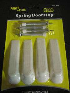 Doorstop 8 piece set 4 spring door stop & 4 door stop  