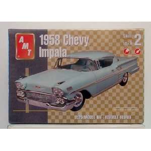  1958 Chevy Scale 125 by AMT Skill Level 2 Toys & Games