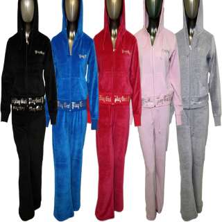 New Ladies Hooded Tracksuit Womens Jogging Suit 8 14  