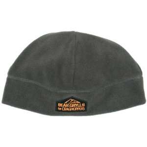  Bear Grylls Mens Trail Fleece Hat, Black Pepper, Small 