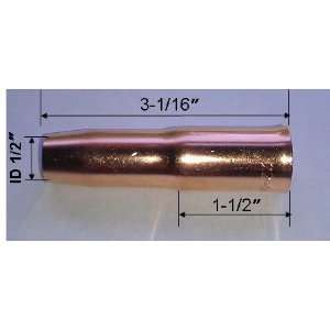 Gas Nozzles 22 50 1/2 for Lincoln Magnum and Tweco MIG Welding Guns