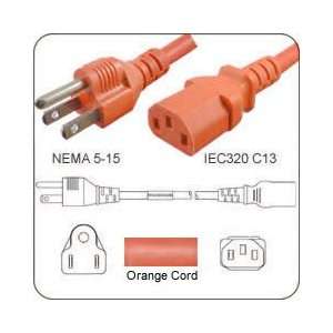  PowerFig PF51514C1396V AC Power Cord NEMA 5 15 Plug to IEC 