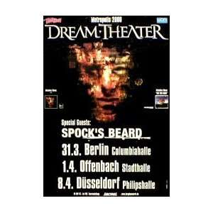   DREAM THEATER Metropolis Tour Germany 2000 Music Poster Home