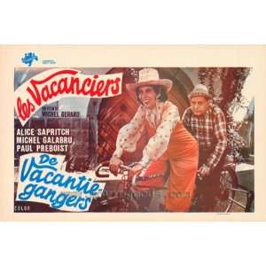 Vacanciers Les (1974) 27 x 40 Movie Poster Belgian Style A  